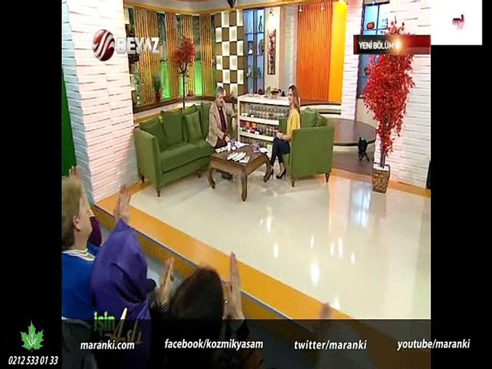 04.12.2014 Beyaz Tv İşin Aslında Ahmet MARANKİ Kristal tuzu,Kili,Meyve ve sebzelerin benzediği organları Anlatıyor Part.1