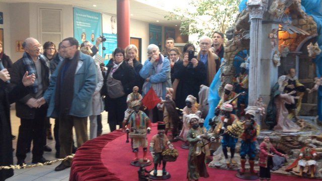 Exposition de crèches du monde à la basilique