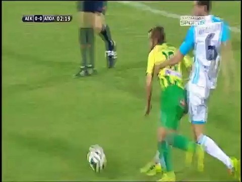 ΑΕΚ - Απόλλων (Αμφισβητούμενη φάση - Πέναλτι)