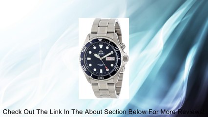 Orient Men's EM65009D Automatic Diver Watch Review