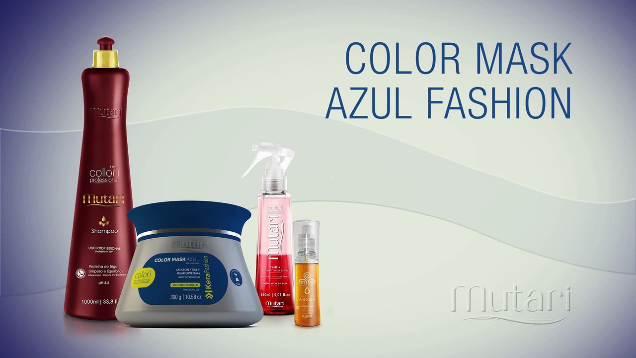 Mutari Máscara Tonalizante - Color Mask Azul (1080p)
