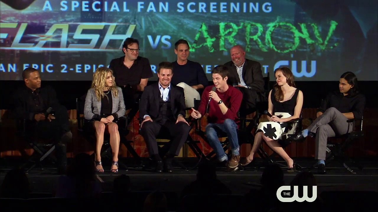 The Flash and Arrow Screening: Panel