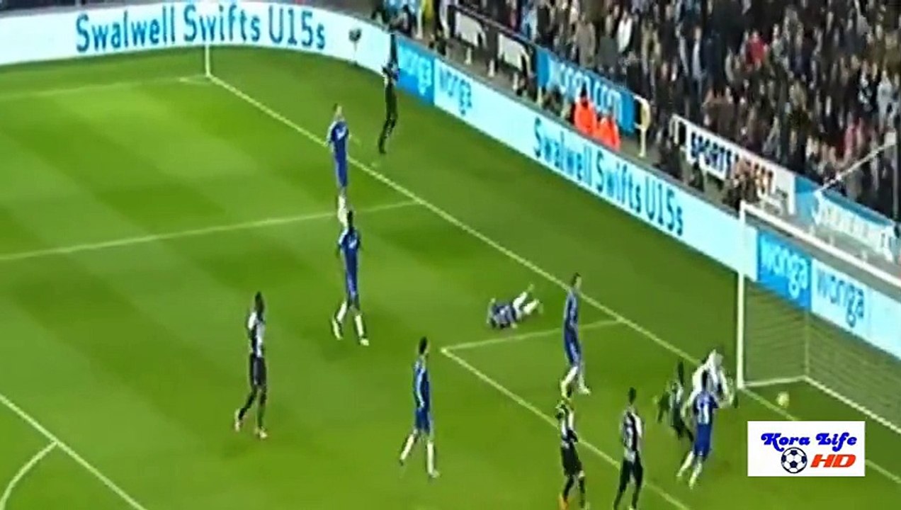 اهداف مباراة تشيلسي ونيوكاسل 1-2 بابيس سيسي