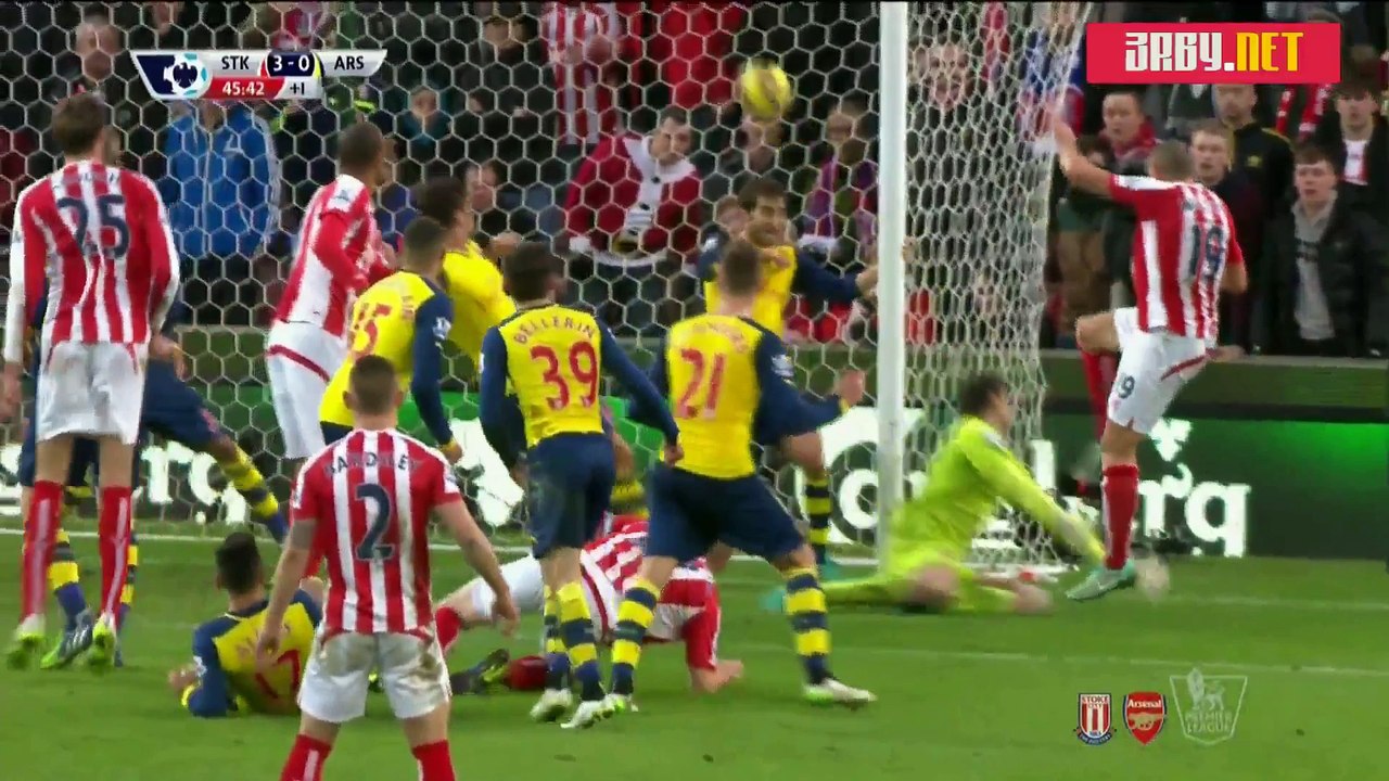 اهداف ستوك سيتي و ارسنال - عربي.نت