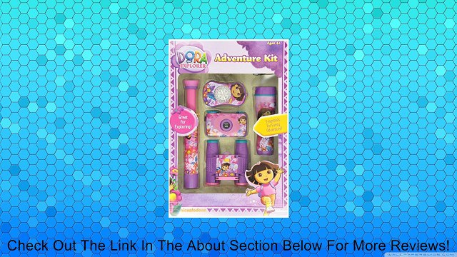Nickelodeon ? Dora The Explorer Outdoors Adventure Kit Review