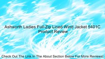 Ashworth Ladies Full-Zip Lined Wind Jacket 5401C Review
