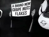 VINTAGE 1954 ANIMATED POST GRAPE NUT FLAKES COMMERCIAL