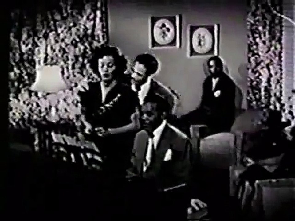 RARE 1948 One of The First Ever African Ameican TV Commercials