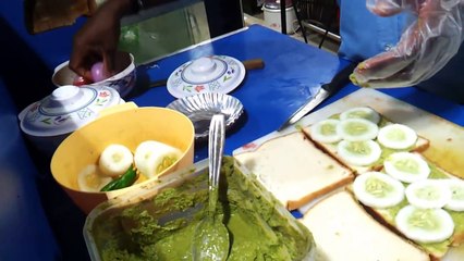 How to prepare veg-sandwich - Simple steps