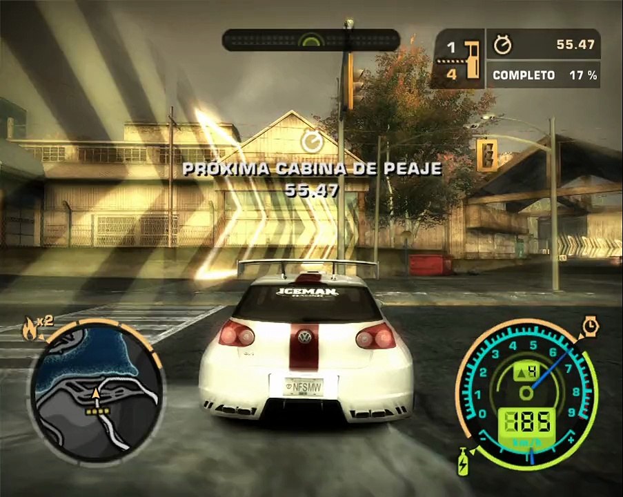 Gameplay Need For Speed MW!