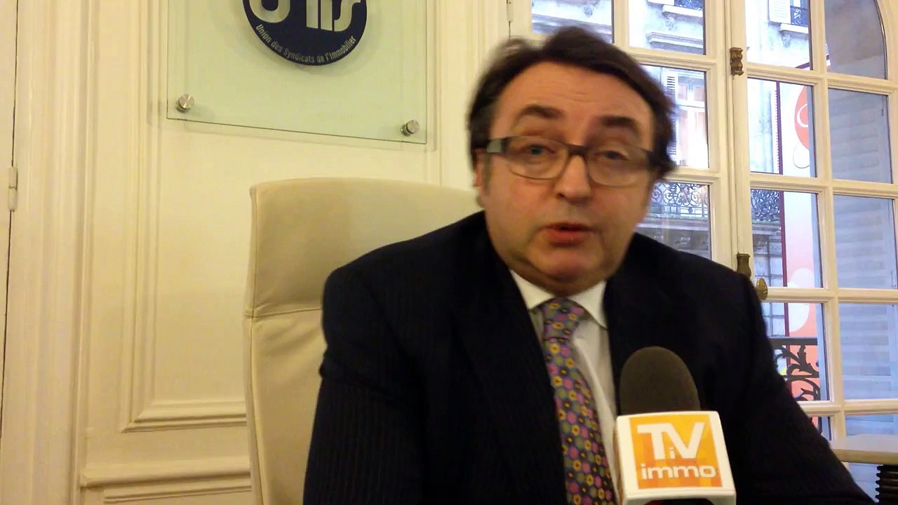 #immobilier Entretien avec Christophe Tanay , président de l'UNIS