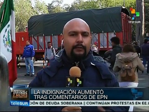 México: campesinos y jinetes marchan en la capital del país