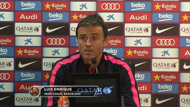 Luis Enrique: Ora pensiamo solo al derby