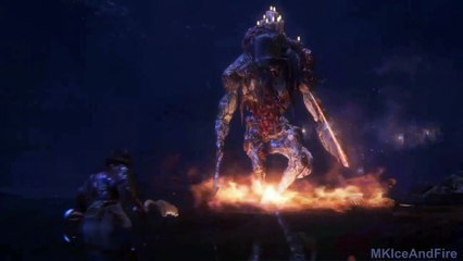 Bloodborne Gameplay Boss Battle Guard Dog