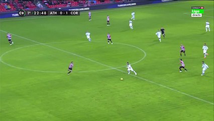 هدف نبيل غيلاس ضد أتليتيك بلباو