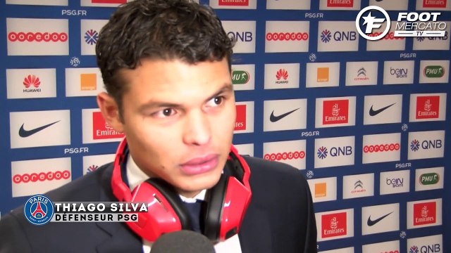 Thiago Silva heureux pour Zlatan