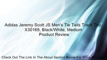 Adidas Jeremy Scott JS Men's Tie Tails Track Top, X30169, Black/White, Medium Review