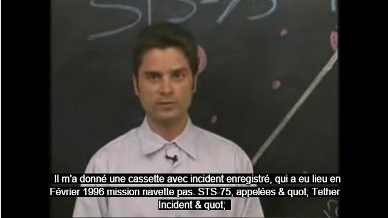David Sereda sur le STS- 75