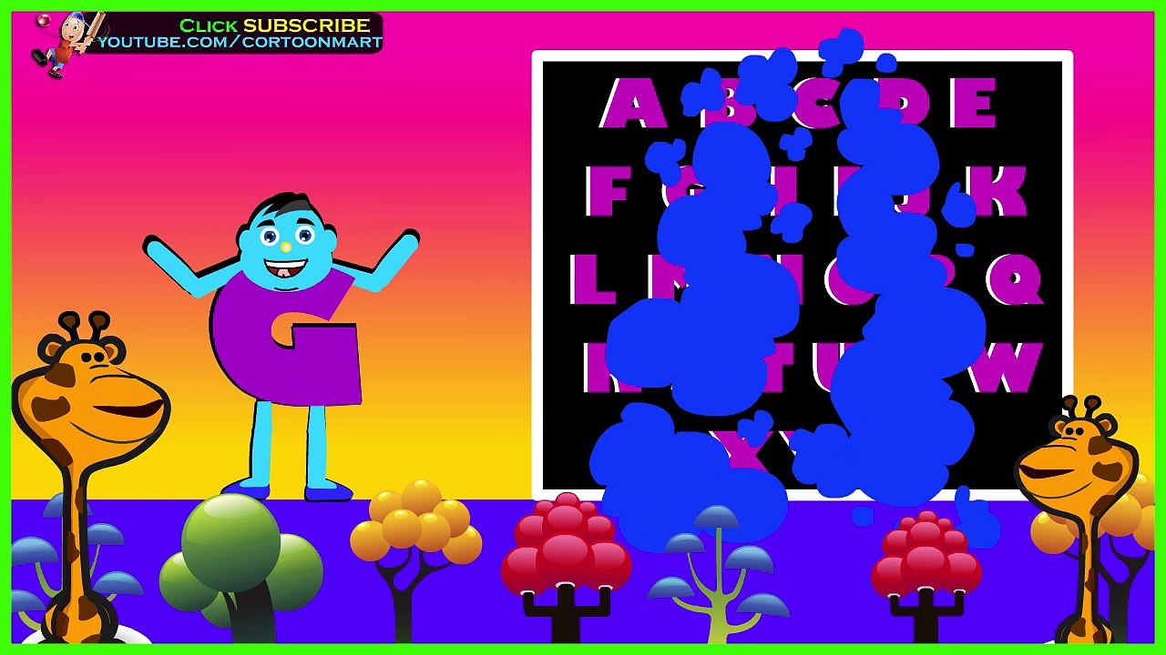 Alphabet Songs | ABC Songs for Children - 2D Animation Learning ABC Nursery Rhymes