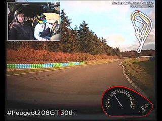 Essai Peugeot 208 GTi 30th sur circuit ( www.feline208.net )