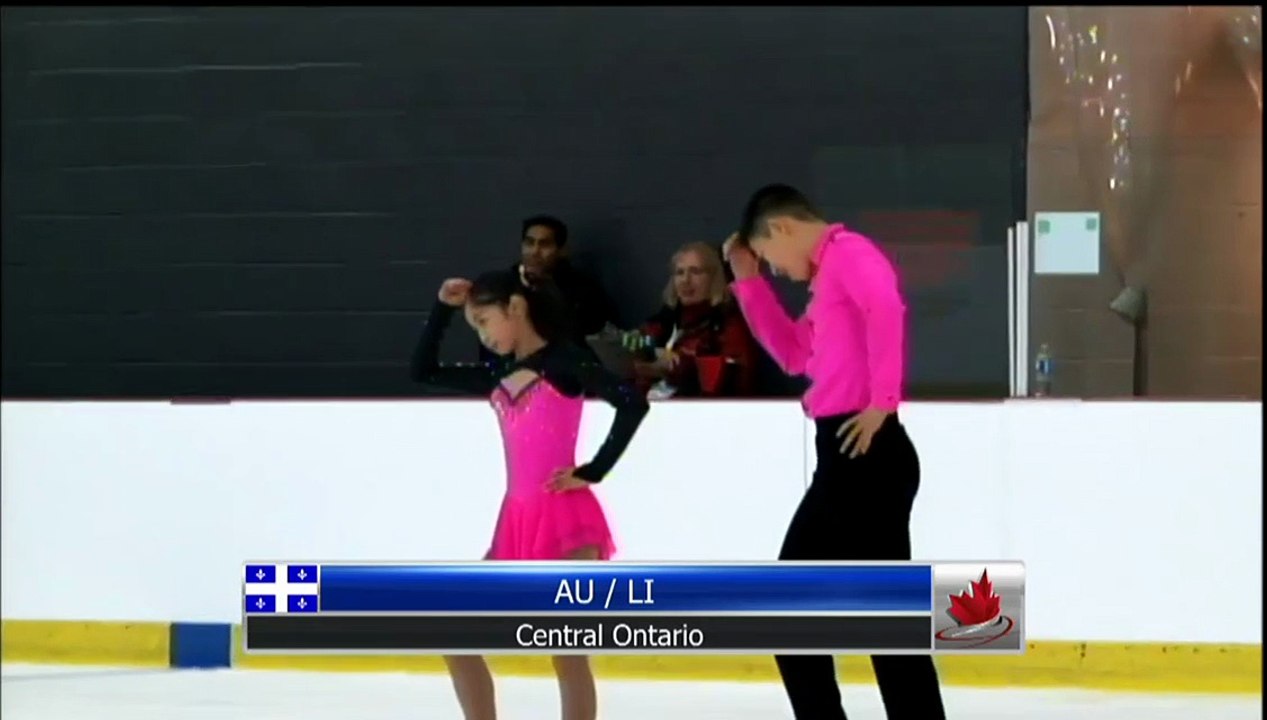 Christina Au / Hugo Li- Pre-Novice Pairs Short Program (REPLAY)