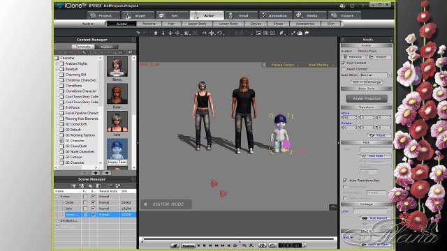 iClone Урок 2 для новичков