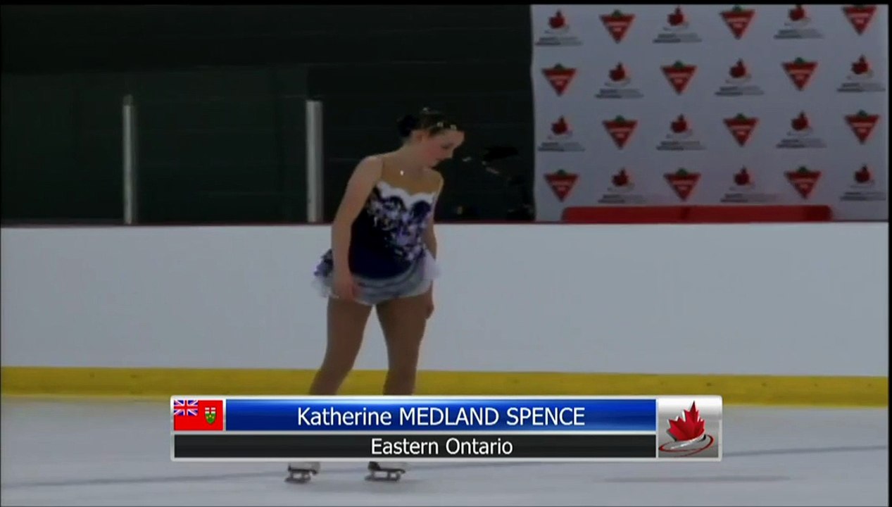 Katherine Medland Spence EO -  Pre-Novice Ladies Free Program (REPLAY)