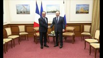 Ukraine: rencontre Hollande-Poutine cruciale à Moscou