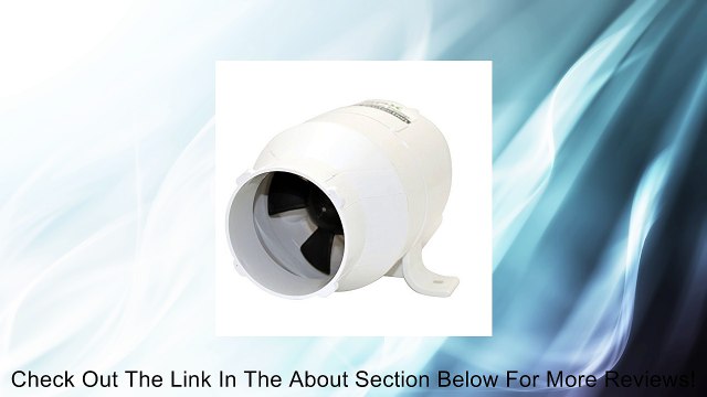 Johnson Pump (66302) 3 Inlet/Outlet 158 CFM In-Line Bilge Pump Blower Review