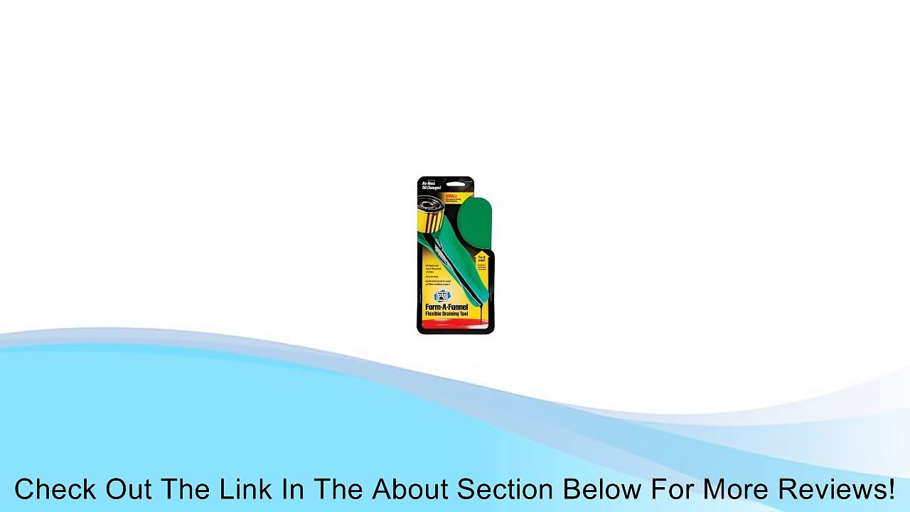 PIG� Form-A-Funnel� Lawn and Garden Flexible Draining Tool 9" x 4.75" PIG18509 Review