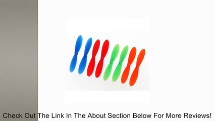 Rotor Blade Set, (2)Red,(2)Blue,(2)Grn,(2)Org:QR-1 Review