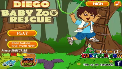 Baby Games - Diego Baby Zoo Animals Rescue Game  - Gameplay Walkthrough