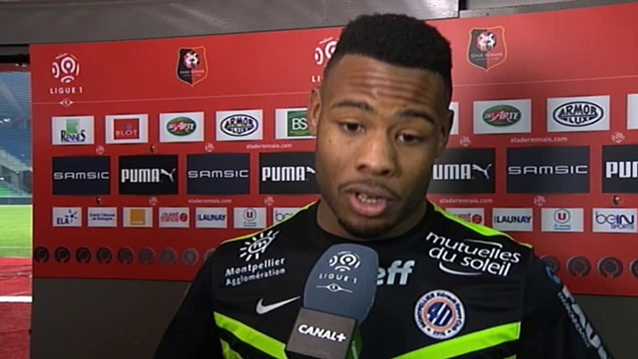 Jonathan Ligali après SRFC 0-4 MHSC (17ème journée L1)