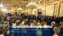 Congreso y Senado celebran el 36 aniversario de la Constitución