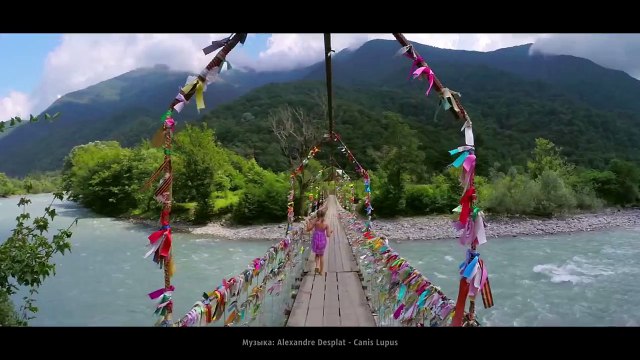 Абхазия. Дорога на озеро Рица 2014 год