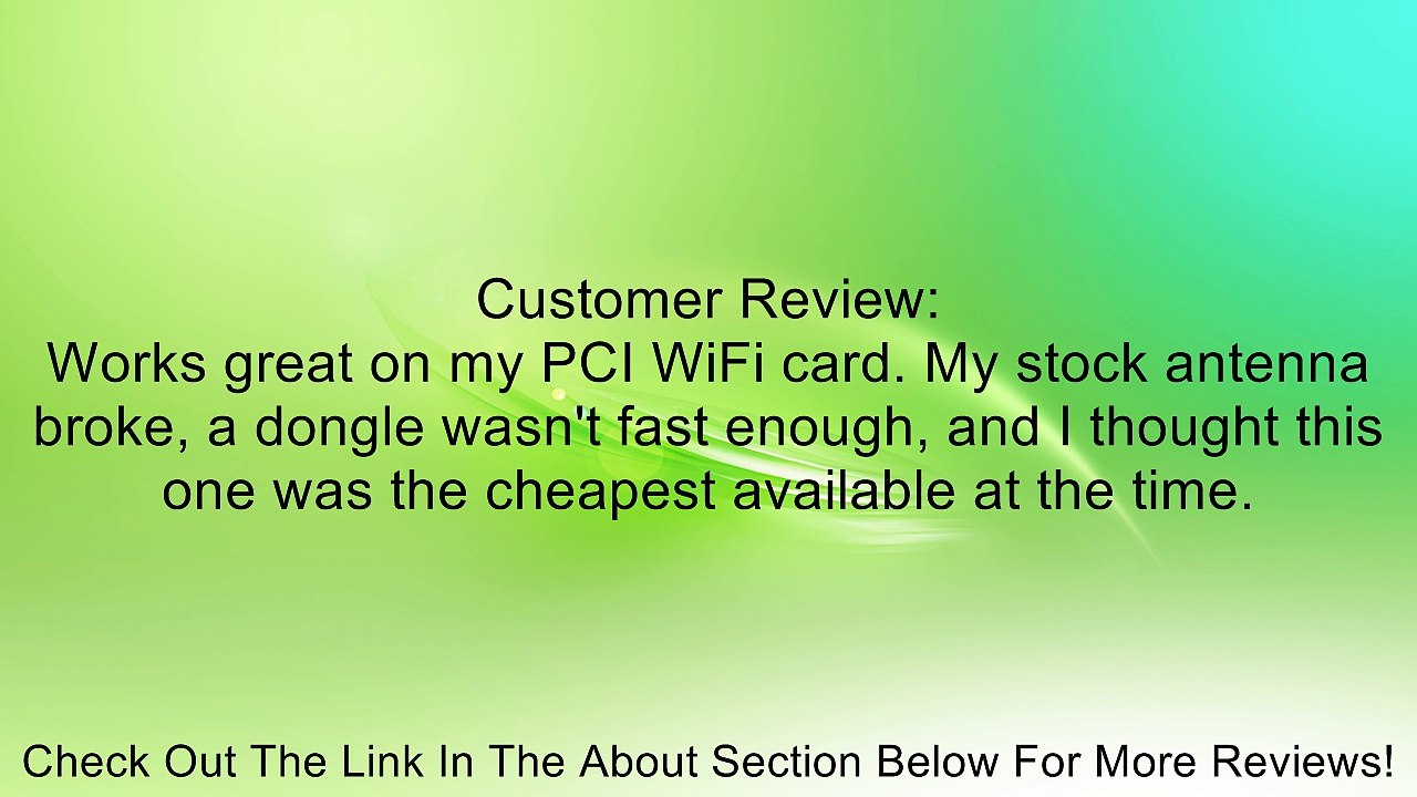 5Dbi RP-SMA Antenna Review