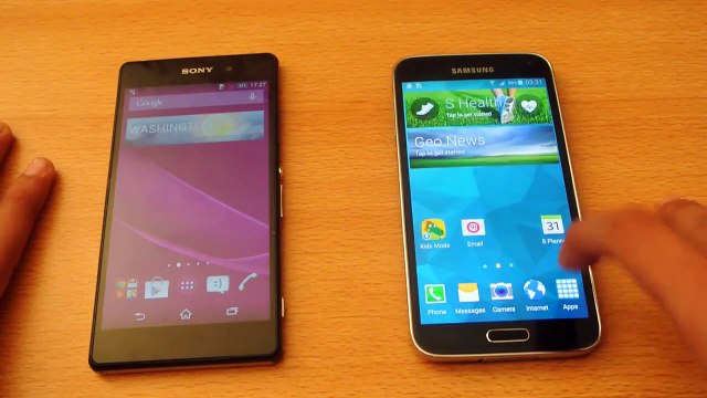 Samsung Galaxy S5 Android 5.0 Lollipop vs Sony Xperia Z2 Which is Faster?