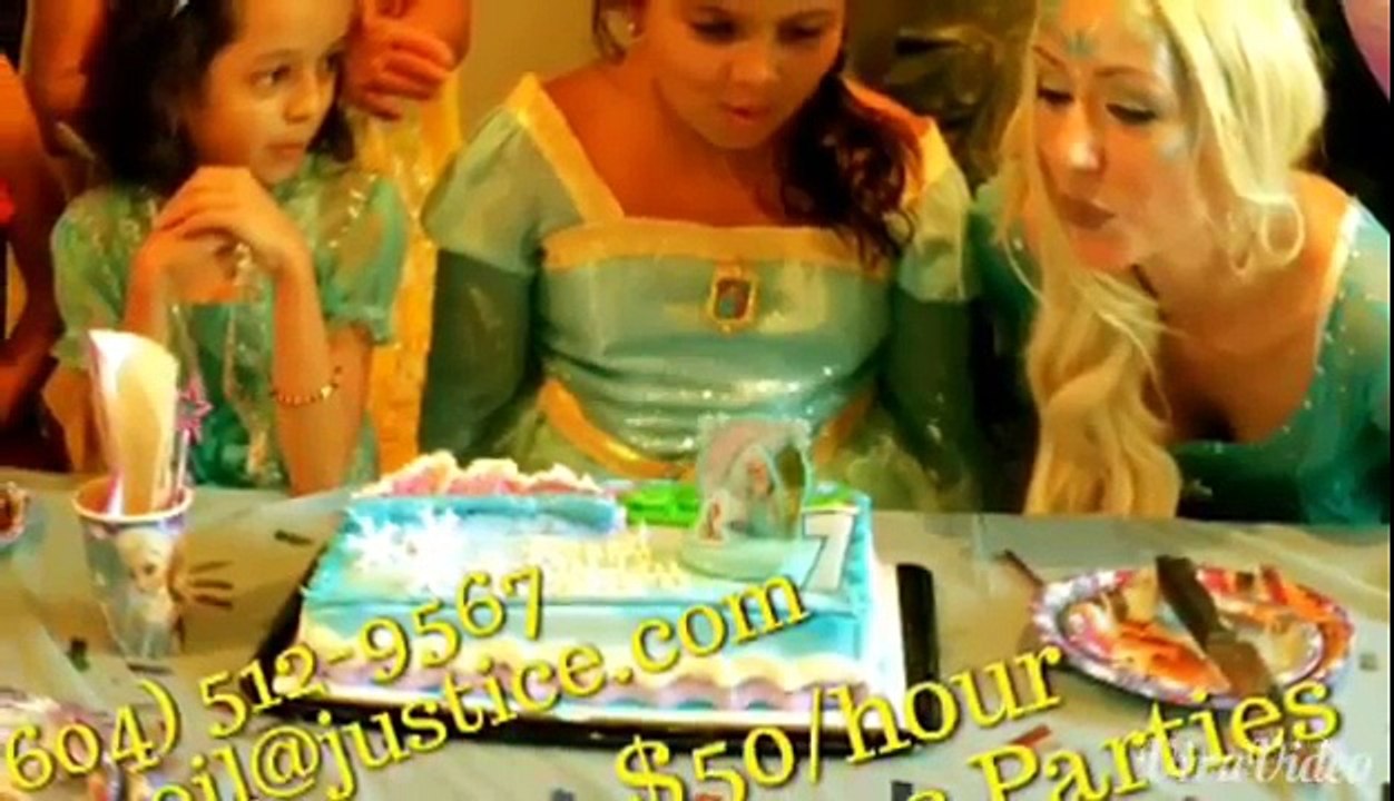 Vancouver Princess Parties, from $50 per hour, at Filipino and Indian birthdays