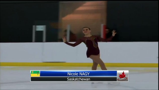 Nicole Nagy SK - Pre-Novice Ladies Free Program (REPLAY)