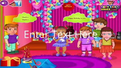 Baby Daisy Birthday Party - Frozen Anna  Baby Birth - Mommy Cares - Zoo rescue