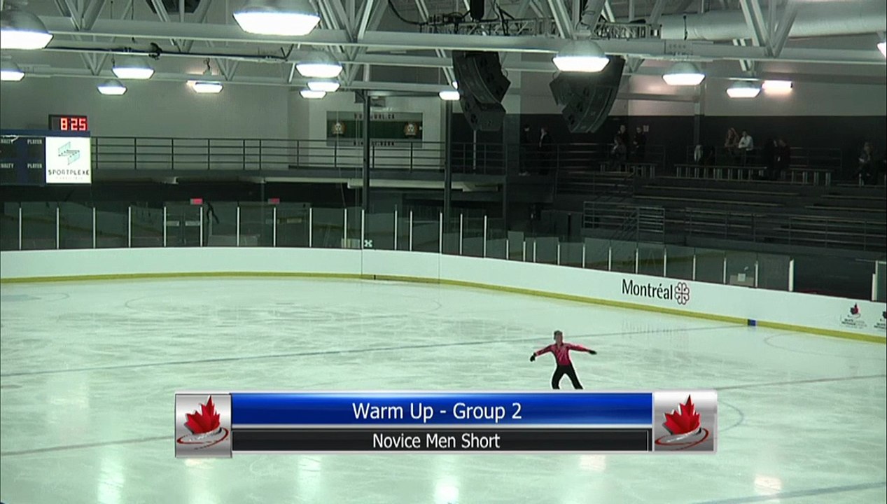 Yi Zhou - Novice Men Short Program (REPLAY)