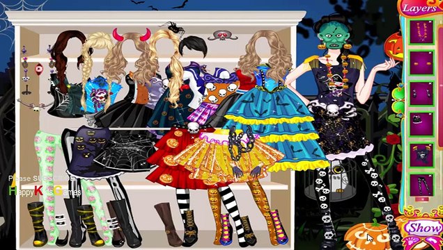 bbb Games- Barbie Halloween Dress Up - Barbie Upcomming Date - Library Cleaning - Classroom Slacking -