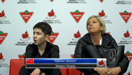 Jeremie Creveau - Novice Men Short Program (REPLAY)