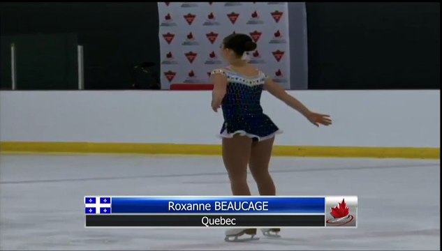 Roxanne Beaucage QC - Pre-Novice Ladies Free Program (REPLAY)