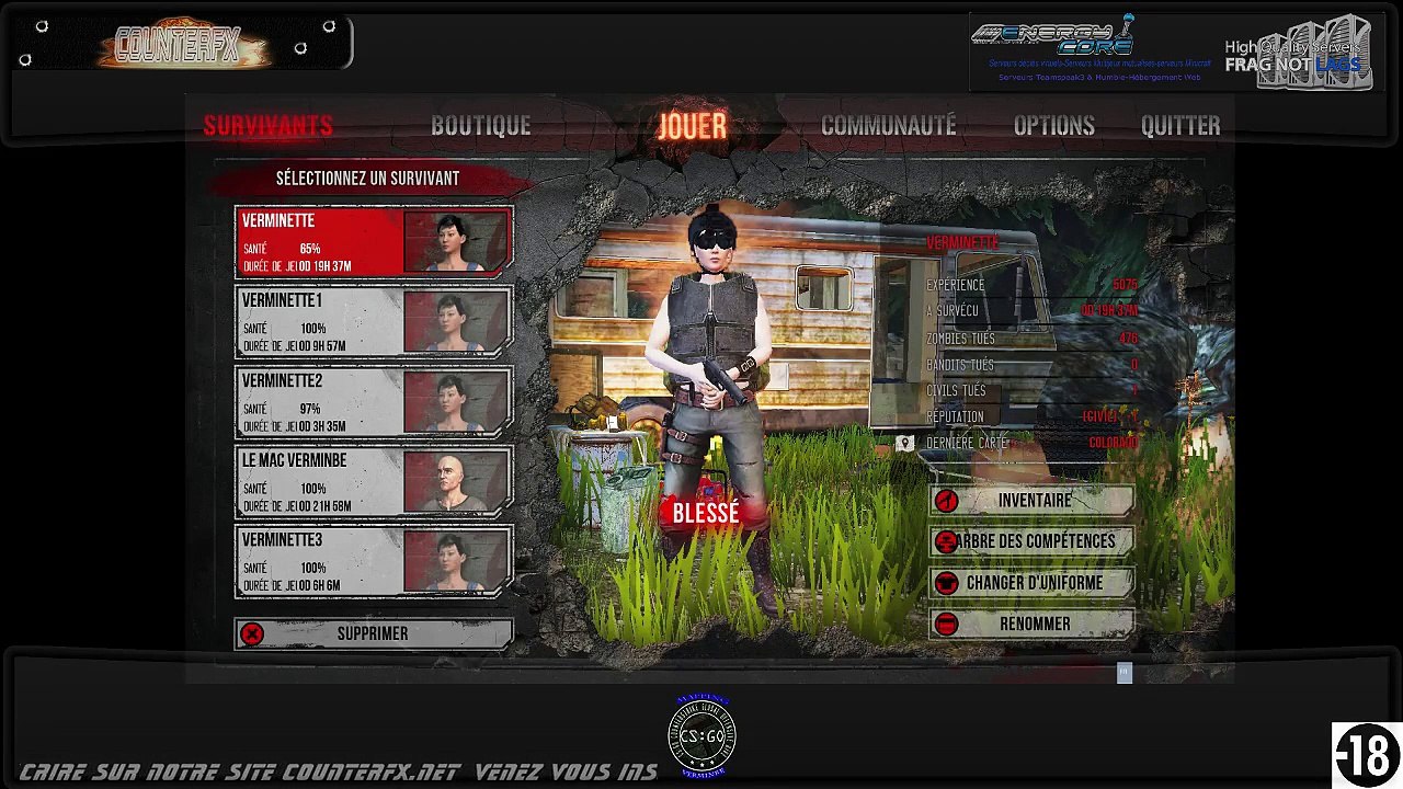 Streaming-verminbe (REPLAY)