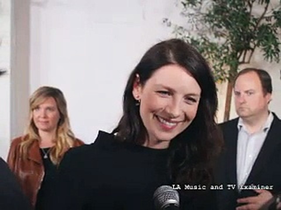 Caitriona Balfe of Outlander at 2015 Miss Golden Globes Party