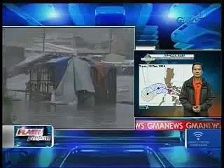 FR: Malakas na hangin dala ng bagyong Ruby, naramdaman sa Tacloban