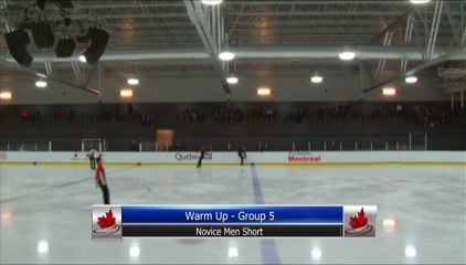Jeremy Burns - Novice Men Short Program (REPLAY)
