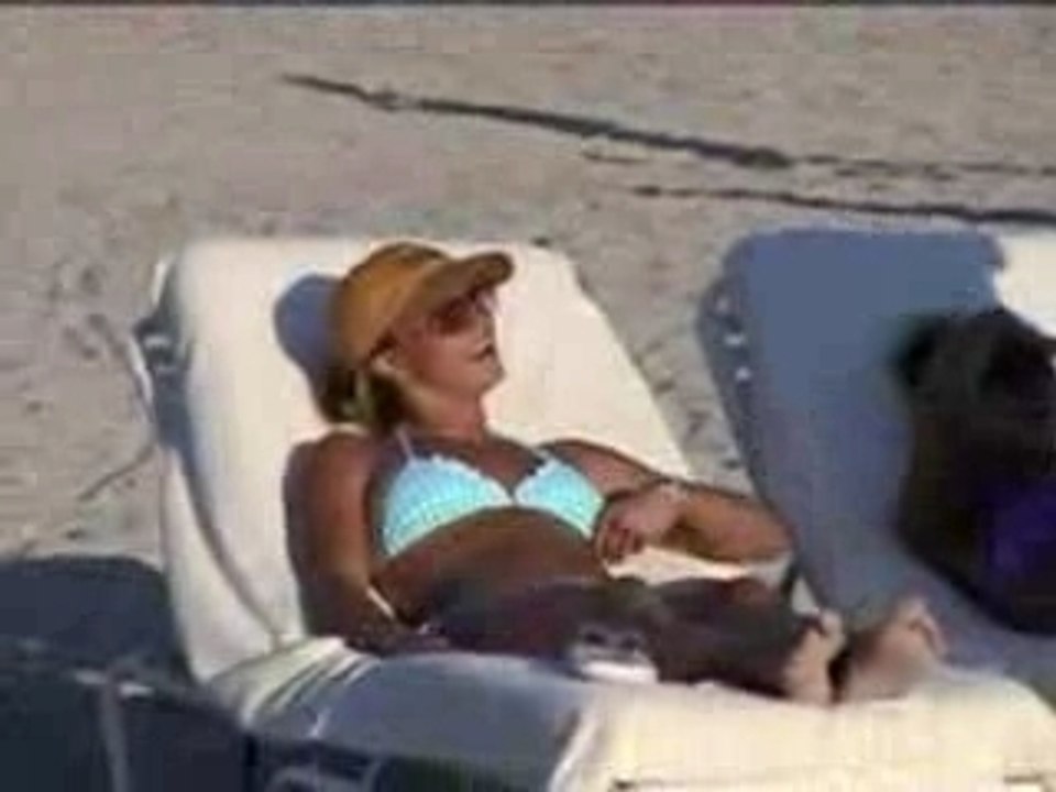 Britney Spears - a la plage
