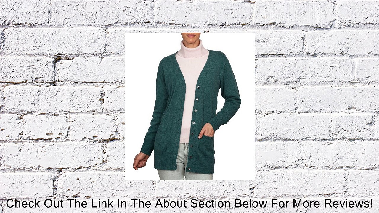 Wool Overs Women's Cashmere & Merino Original Long Vee Cardigan Review